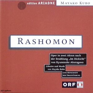 Mayako Kubo: Rashomon (CD)